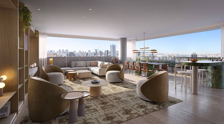 280 Mateus Grou - Living 201m²